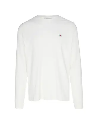 CALVIN KLEIN JEANS | Langarmshirt | weiss